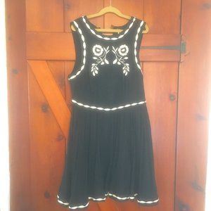 Free People**Size 4**Birds of a Feather Black Dress**Never Worn!!!